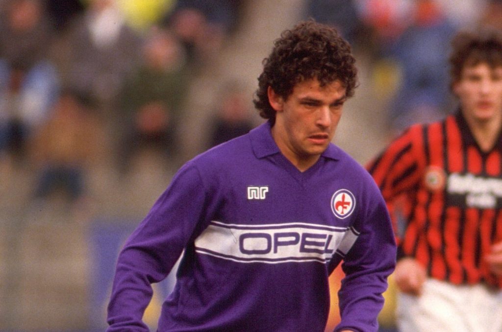 Roberto Baggio, ex giocatore della Fiorentina