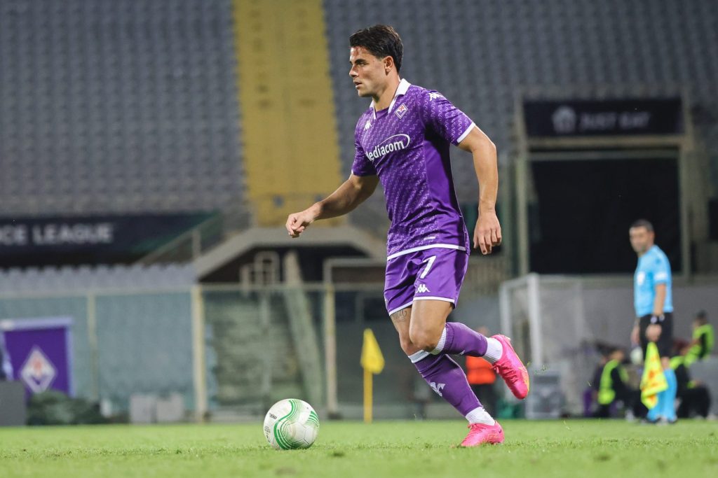 Riccardo Sottil, attaccante della Fiorentina