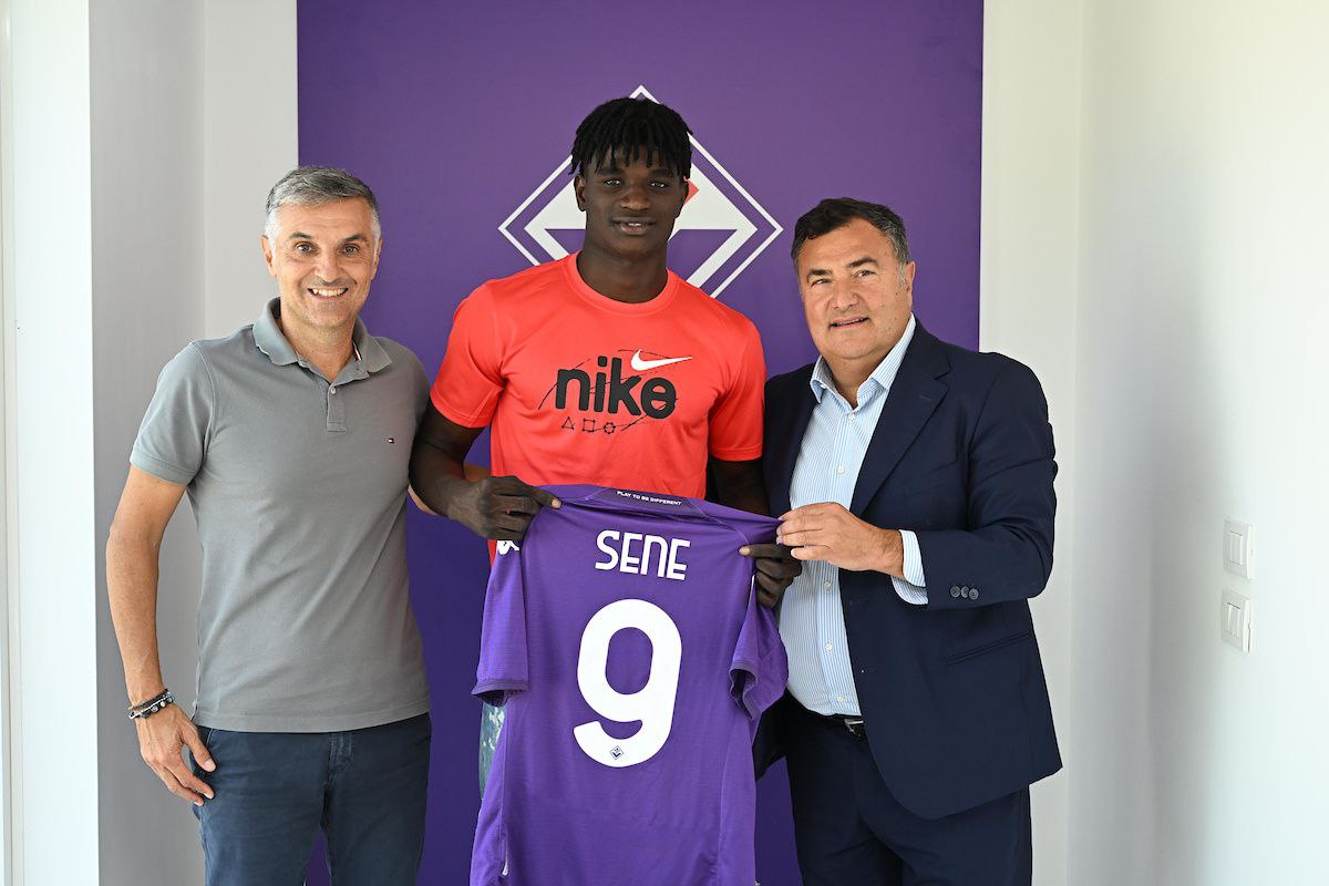 Fallou Sene, attaccante della Fiorentina Primavera