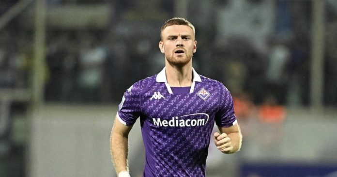 Lucas Beltrán, attaccante della Fiorentina.
