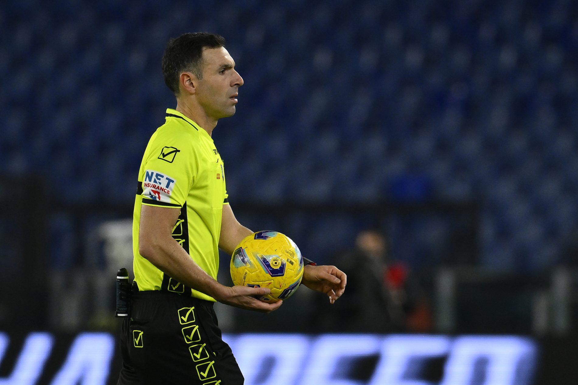 Juan Luca Sacchi, arbitro