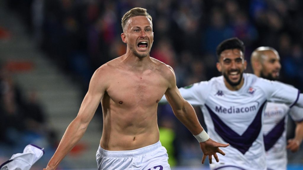 Antonín Barák, giocatore della Fiorentina