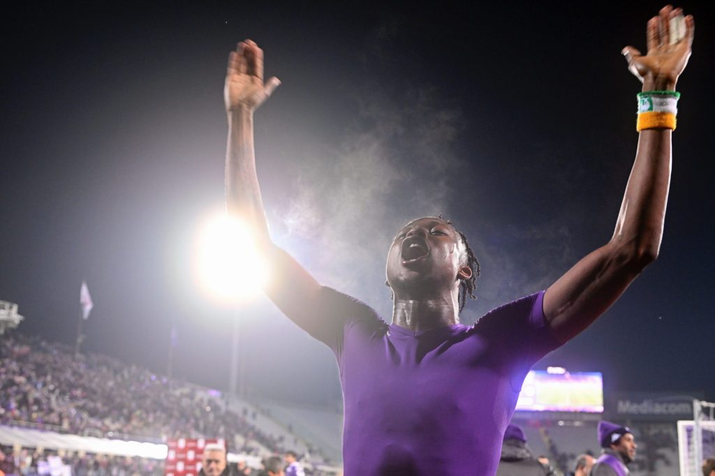 Christian Kouamé, attaccante della Fiorentina