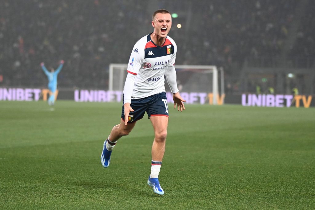 Albert Gudmundsson, attaccante del Genoa