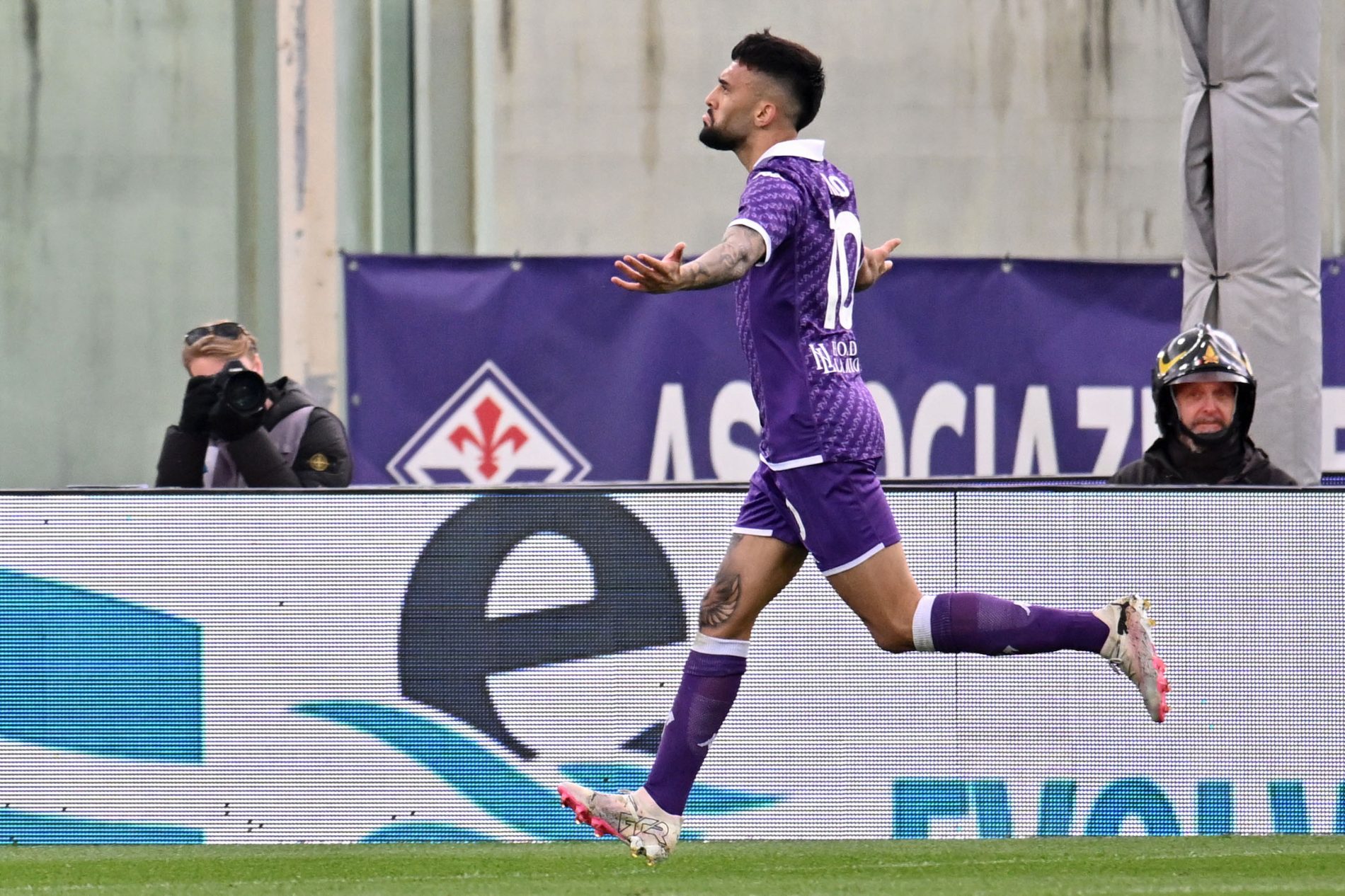 Nico González, attaccante della Fiorentina