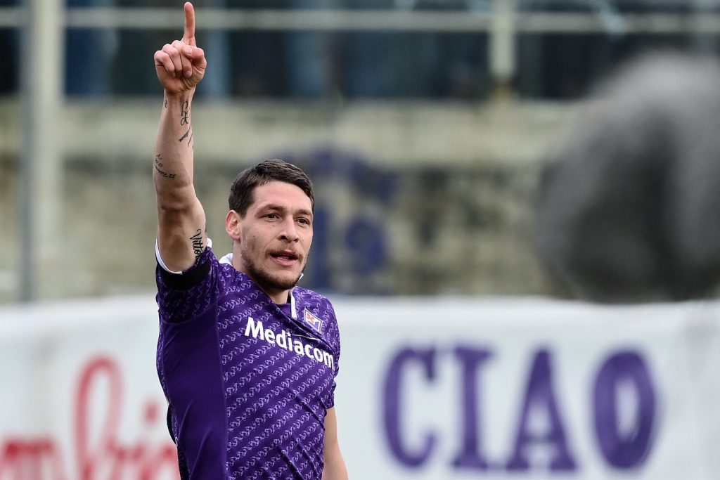 Andrea Belotti, attaccante della Fiorentina