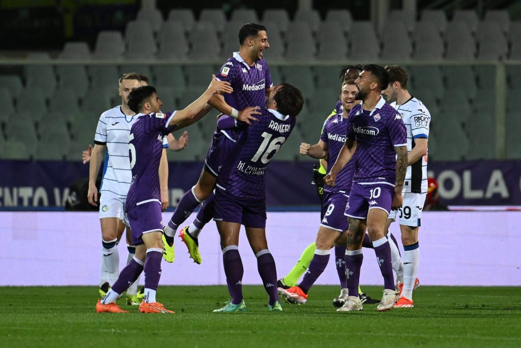 Rolando Mandragora, centrocampista della Fiorentina in gol contro l'Atalanta