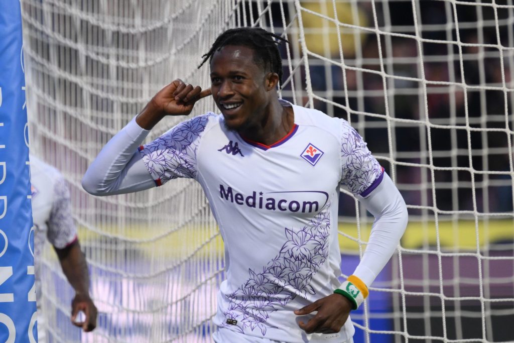 Christian Kouamé, attaccante della Fiorentina