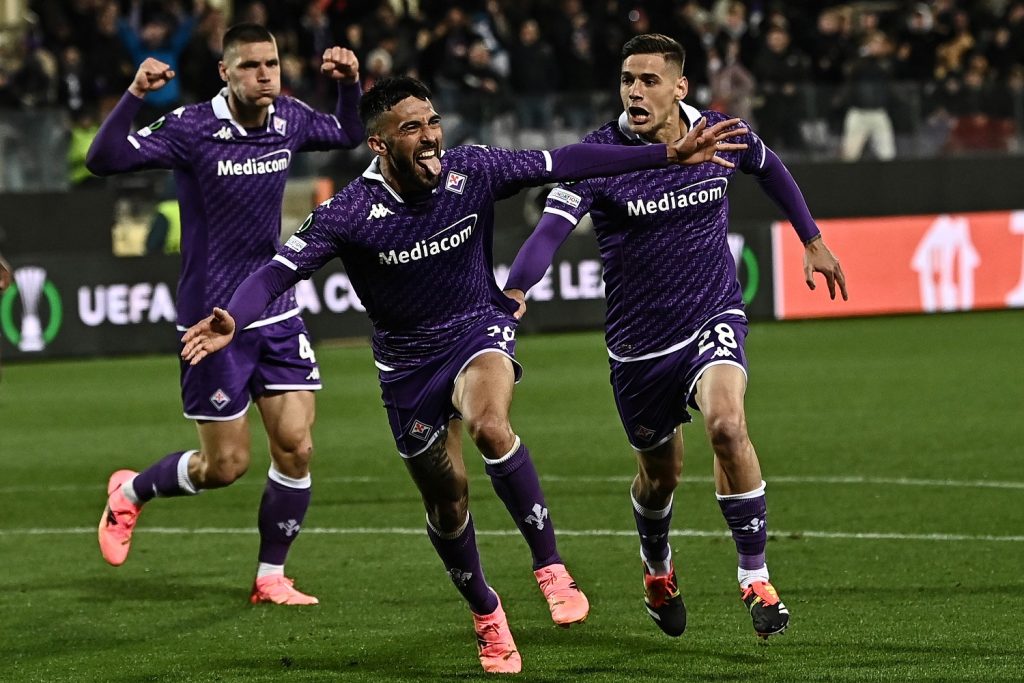 Nico González. attaccante della Fiorentina