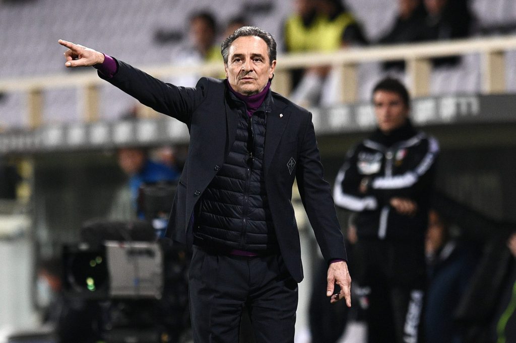 Cesare Prandelli, tecnico della Fiorentina