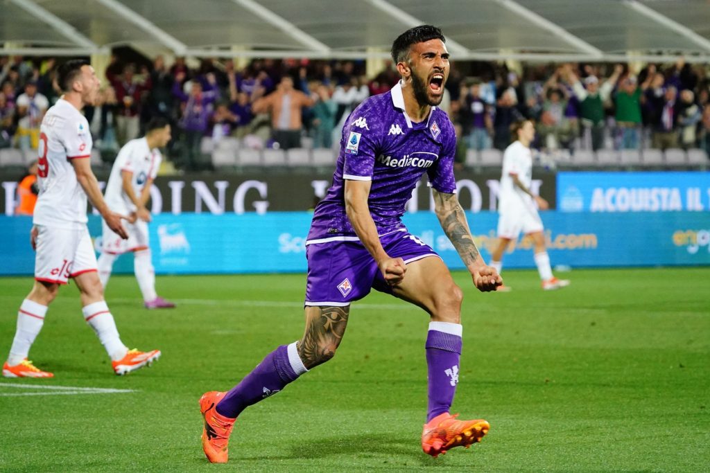 Nico González, attaccante della Fiorentina
