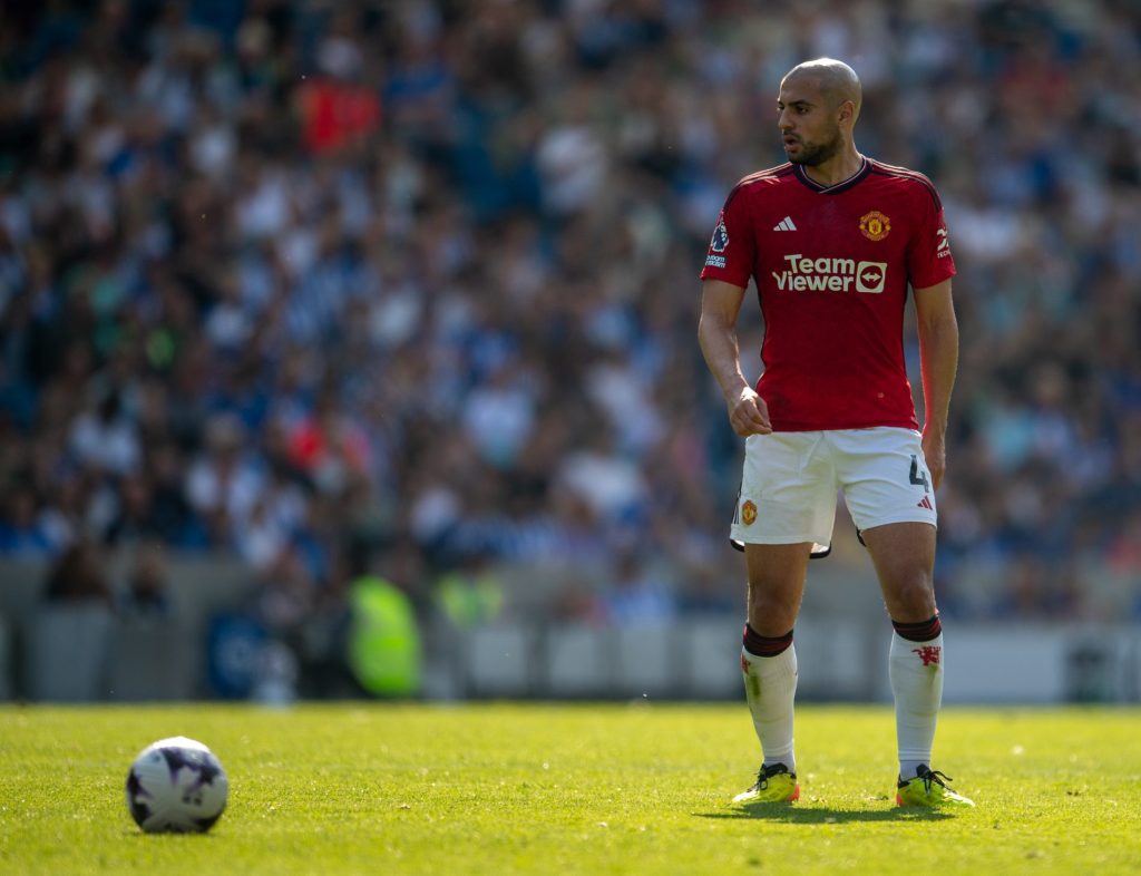 Sofyan Amrabat, centrocampista del Manchester United