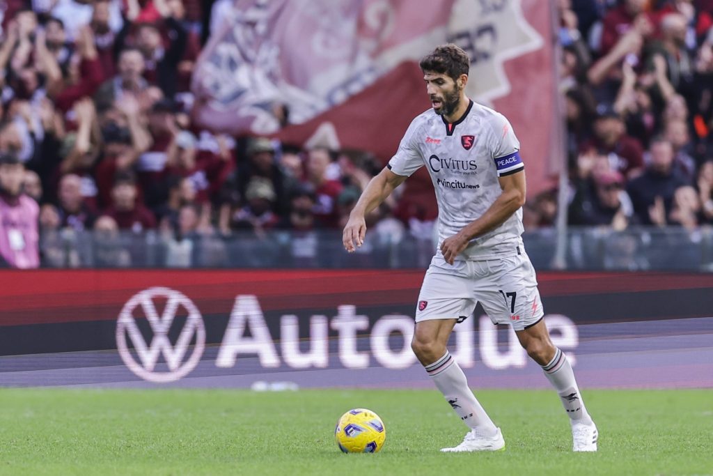Federico Fazio, difensore della Salernitana