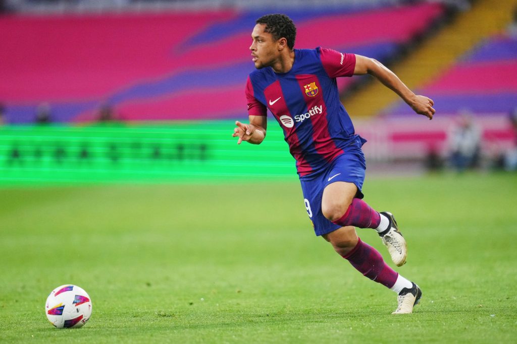 Vitor Roque, attaccante del Barcellona