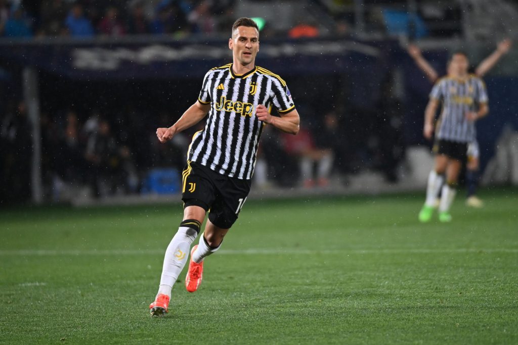 Arek Milik, attaccante della Juventus