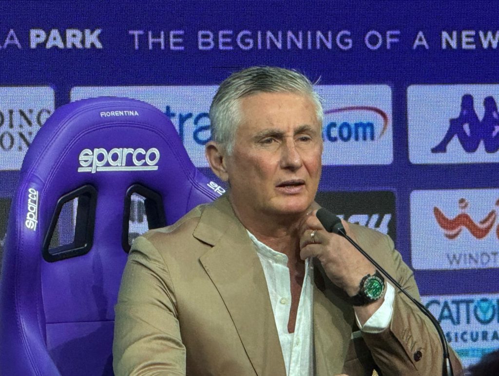 Daniele Pradè, dirigente della Fiorentina.