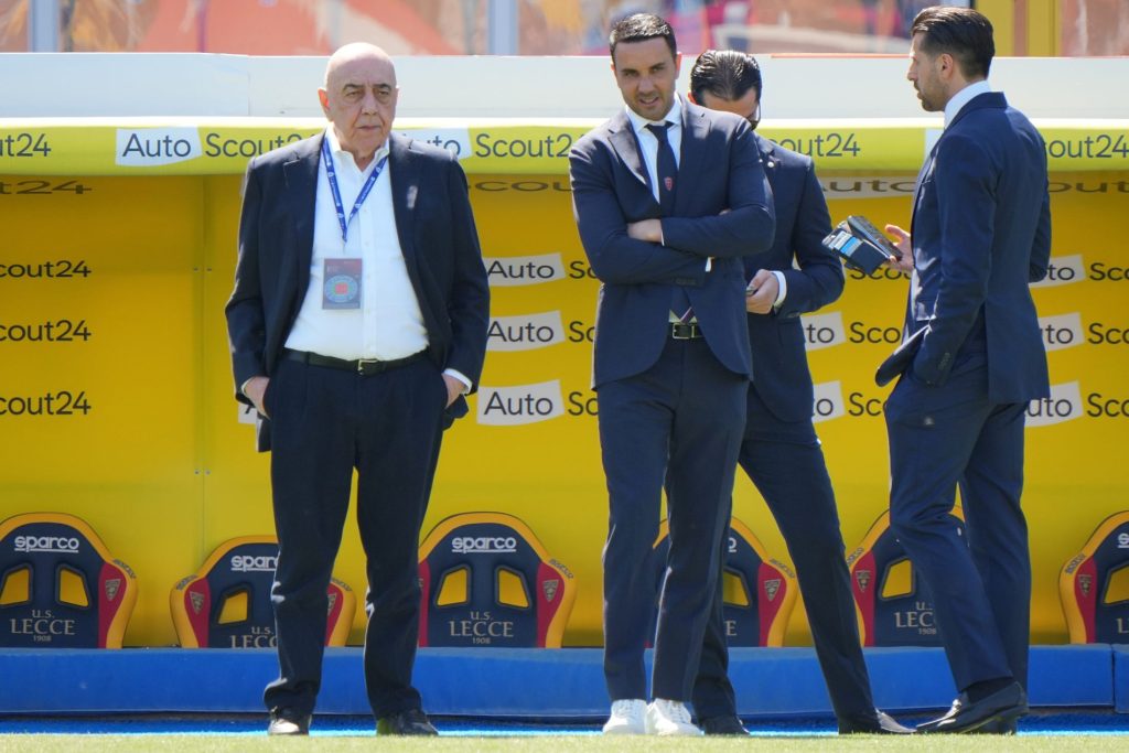 Adriano Galliani e Raffaele Palladino