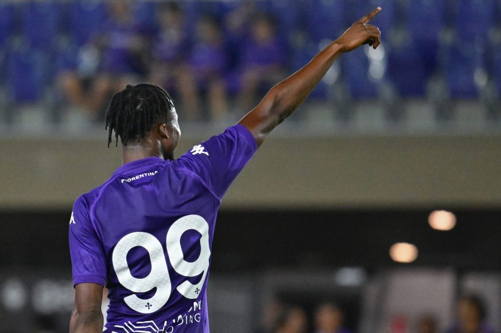 Christian Kouamé, attaccante della Fiorentina