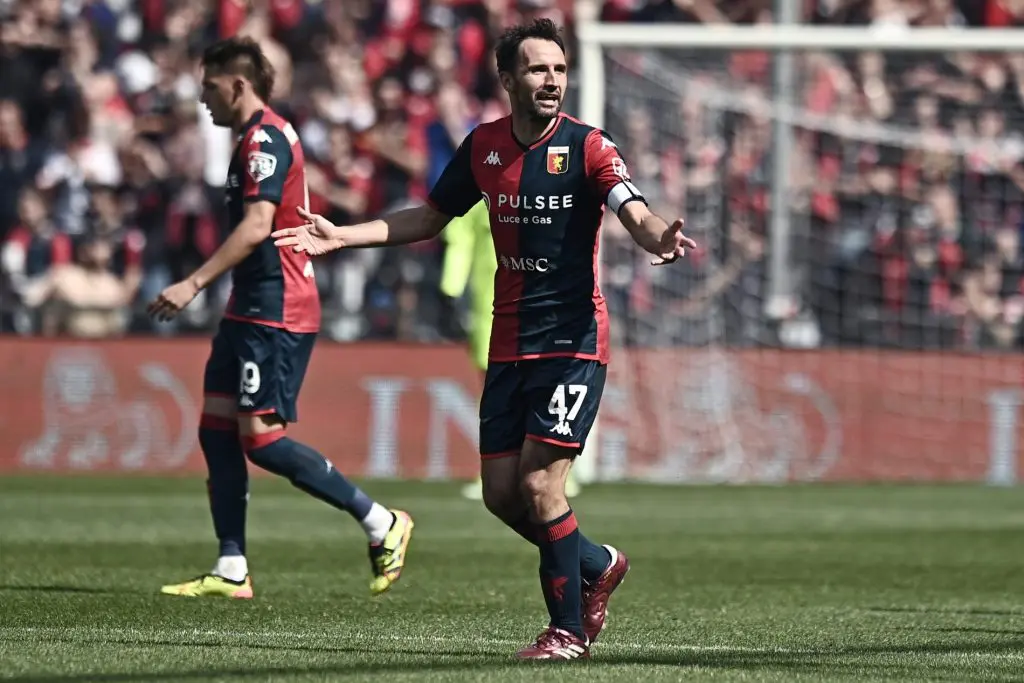 Milan Badelj, capitano del Genoa