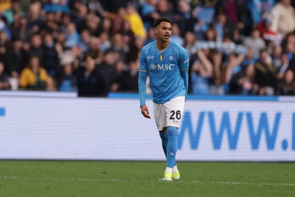 Cyril Ngonge, attaccante del Napoli