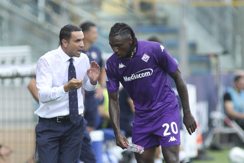 Moise Kean, attaccante della Fiorentina