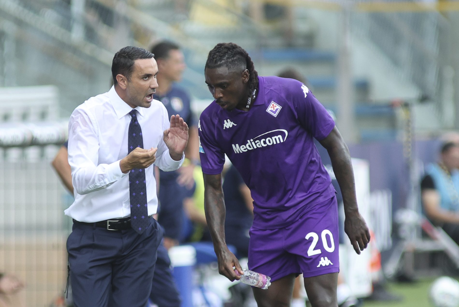 Moise Kean, attaccante della Fiorentina