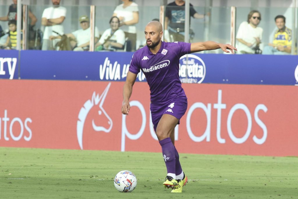 Sofyan Amrabat, centrocampista della Fiorentina