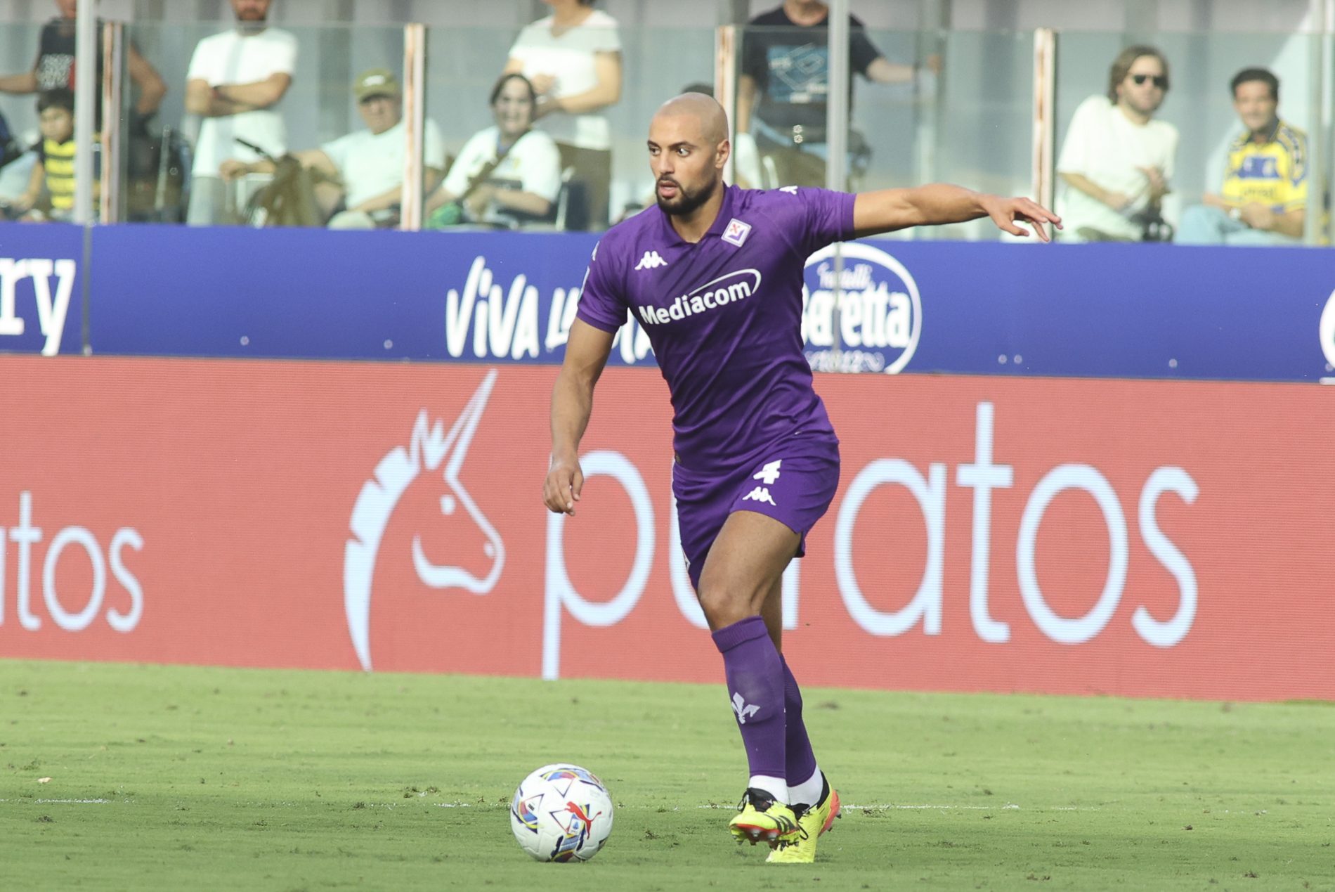 Sofyan Amrabat, centrocampista della Fiorentina
