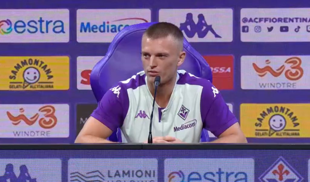 Albert Gudmundsson, giocatore della Fiorentina