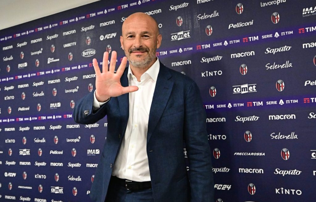 Vincenzo Italiano, tecnico del Bologna