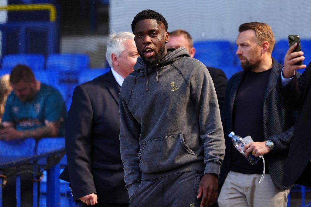 Orel Mangala, centrocampista dell'Everton