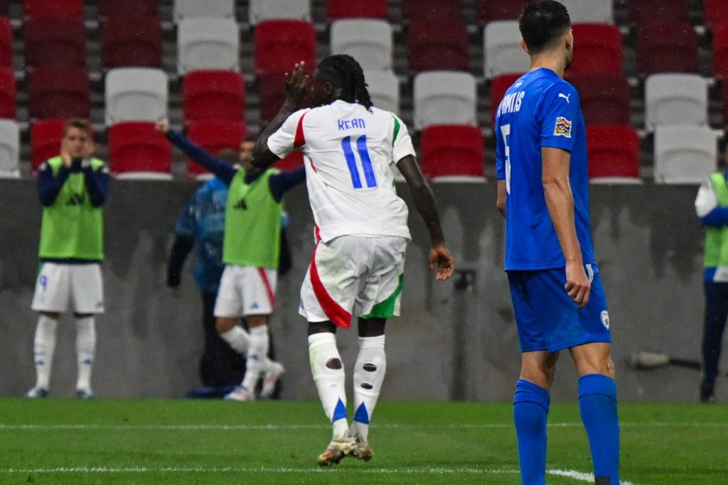 Moise Kean, attaccante della Fiorentina