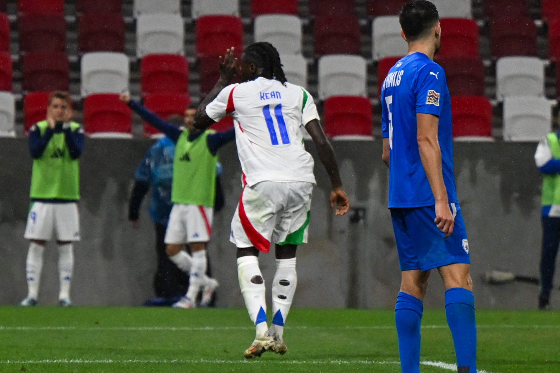 Moise Kean, attaccante della Fiorentina