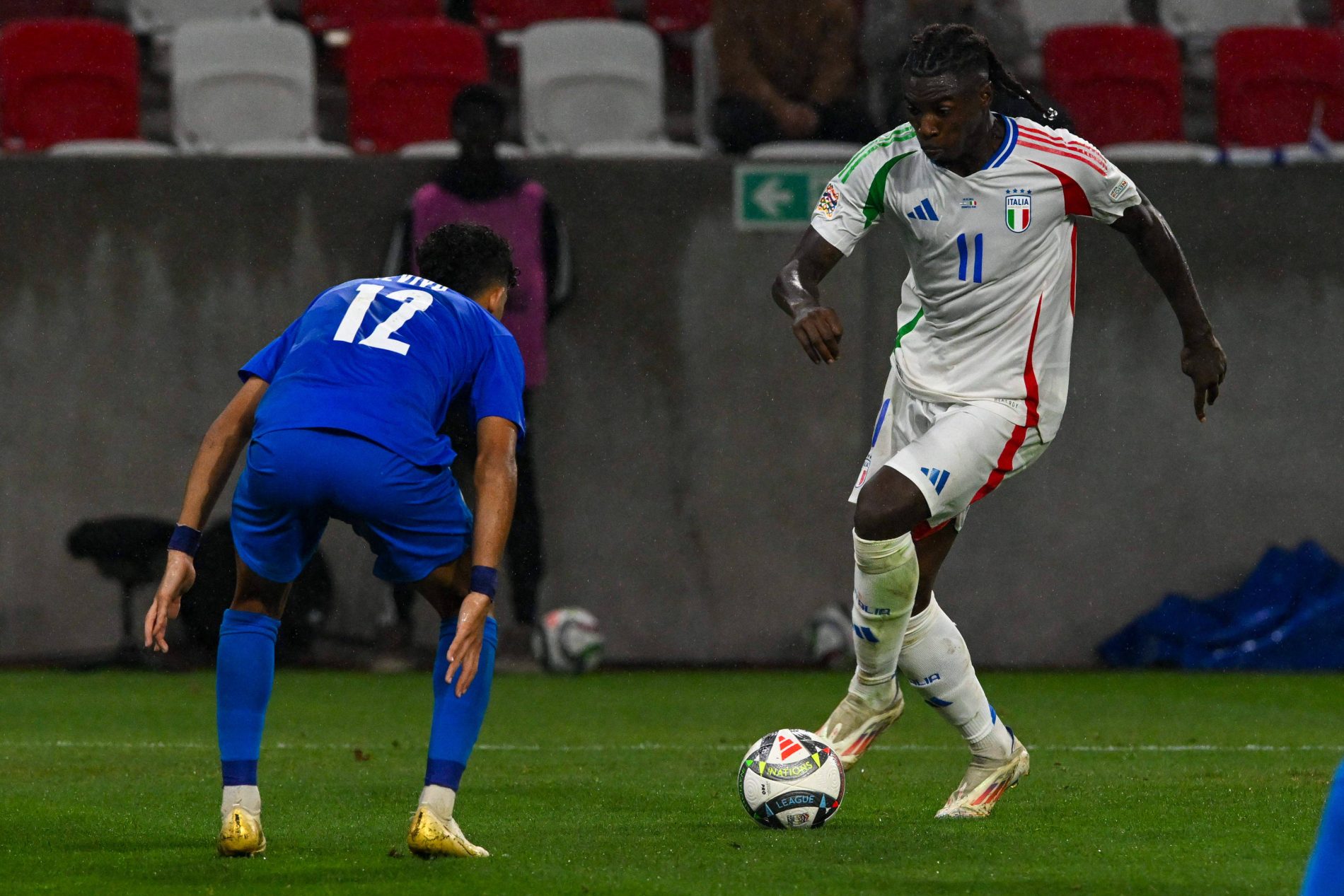 Moise Kean, attaccante della Fiorentina