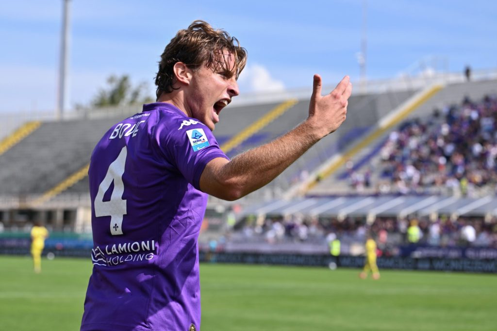 Edoardo Bove, centrocampista della Fiorentina