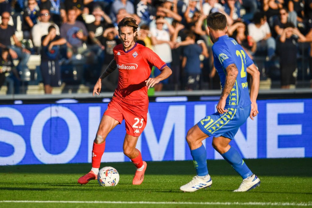 Andrea Colpani, centrocampista della Fiorentina