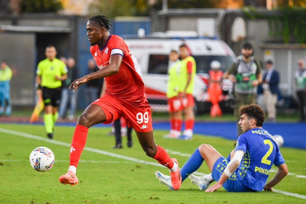 Christian Kouamé, attaccante della Fiorentina
