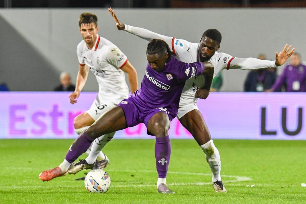 Moise Kean, attaccante della Fiorentina