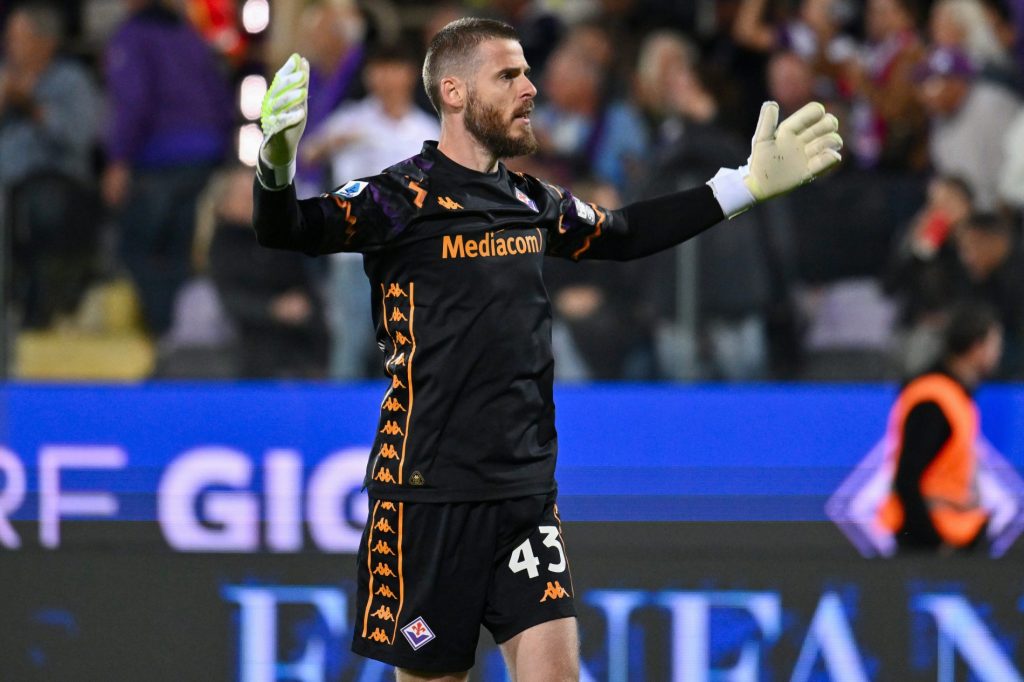 David De Gea, portiere della Fiorentina