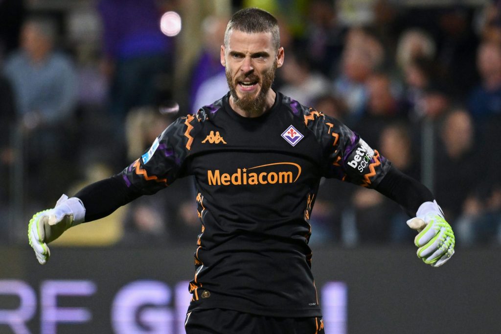 David De Gea, portiere della Fiorentina
