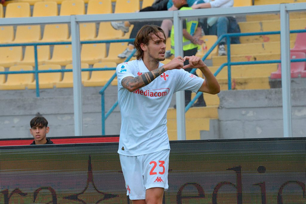 Andrea Colpani, centrocampista della Fiorentina