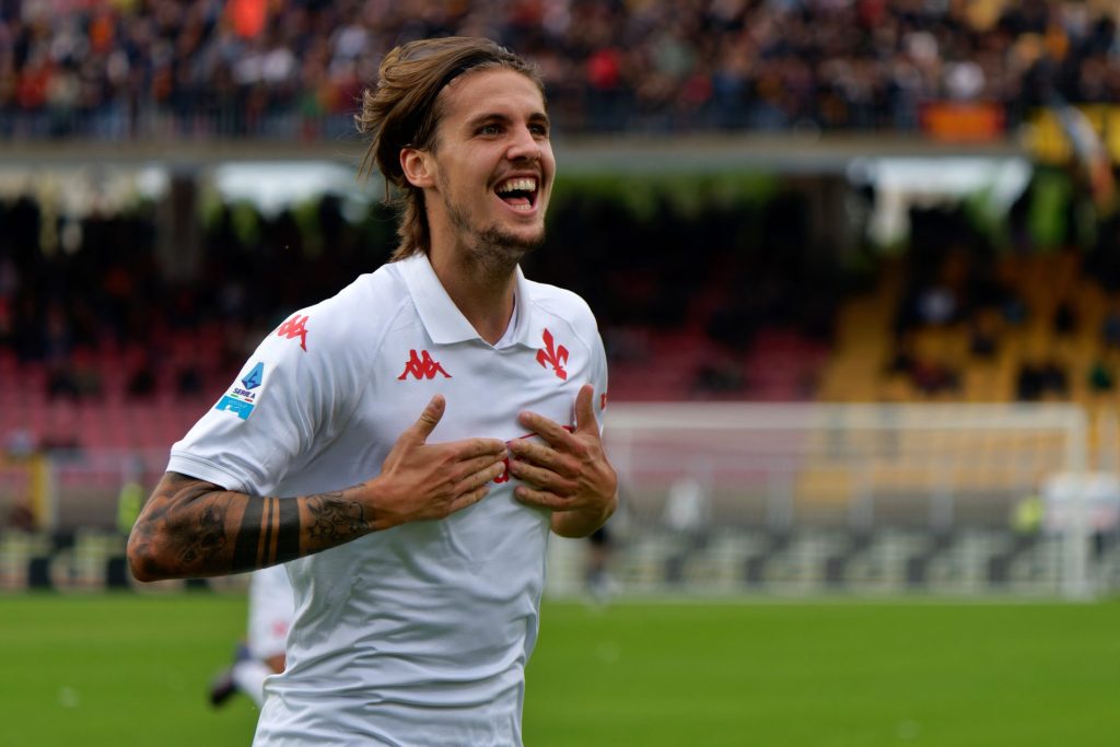 Andrea Colpani, centrocampista della Fiorentina