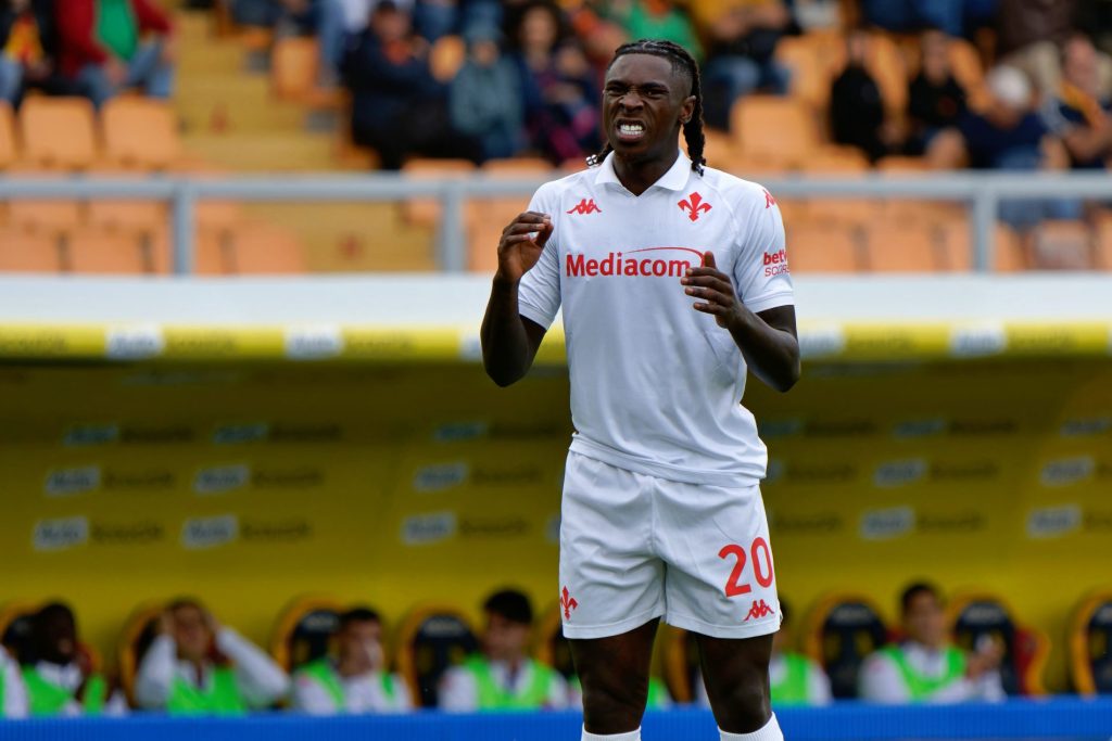Moise Kean, attaccante della Fiorentina