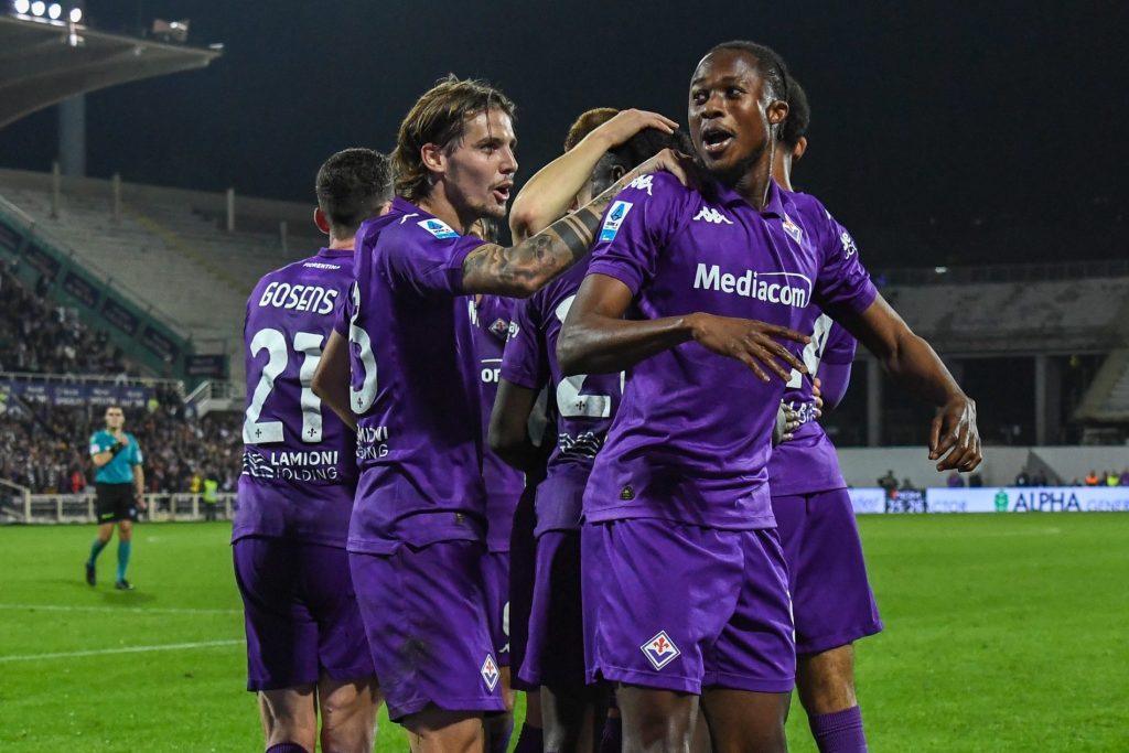 Christian Kouamé, attaccante della Fiorentina