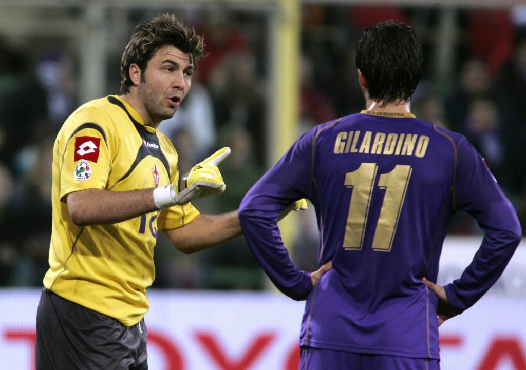 Alberto Gilardino e Sébastien Frey