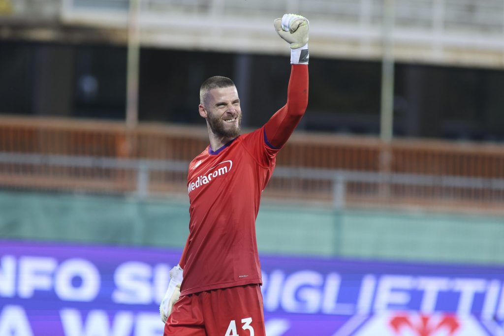 David De Gea, portiere della Fiorentina