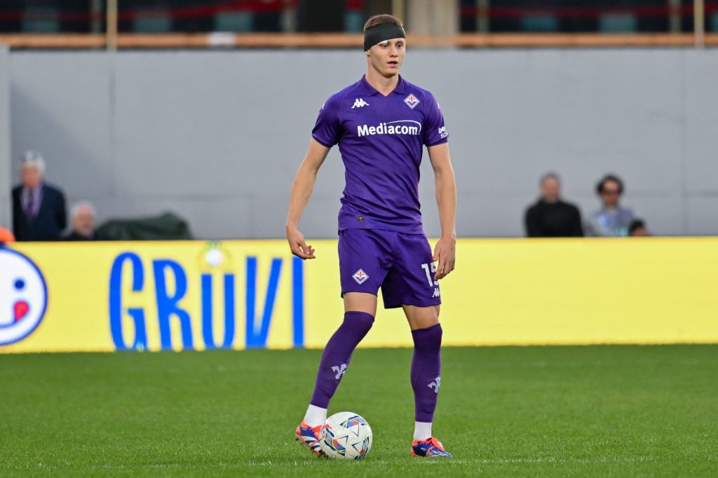 Pietro Comuzzo, difensore della Fiorentina