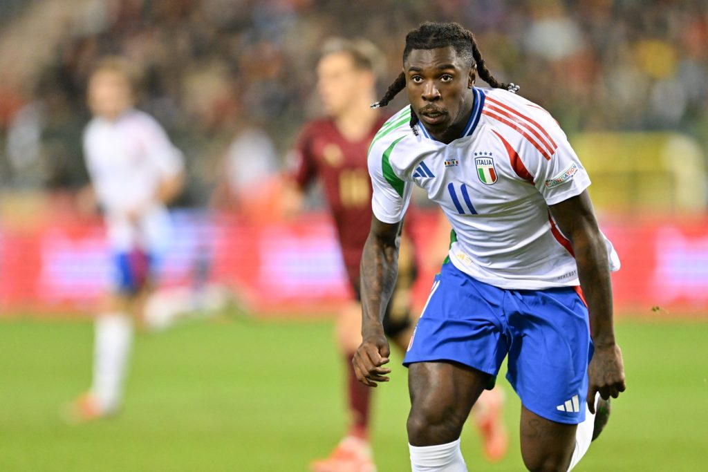 Moise Kean, attaccante della Fiorentina