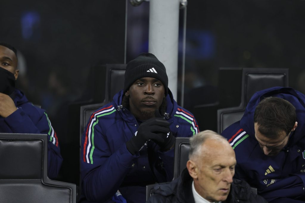 Moise Kean, attaccante della Fiorentina